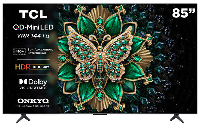 QLED телевизор TCL 85C6K - фото 6