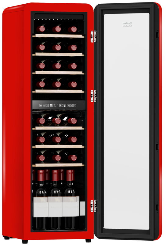Винный шкаф Tesler CWC-308 RUBY RED - фото 3