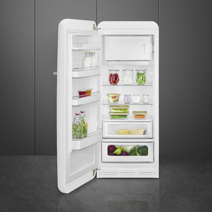 Однокамерный холодильник Smeg FAB28LWH6 - фото 2