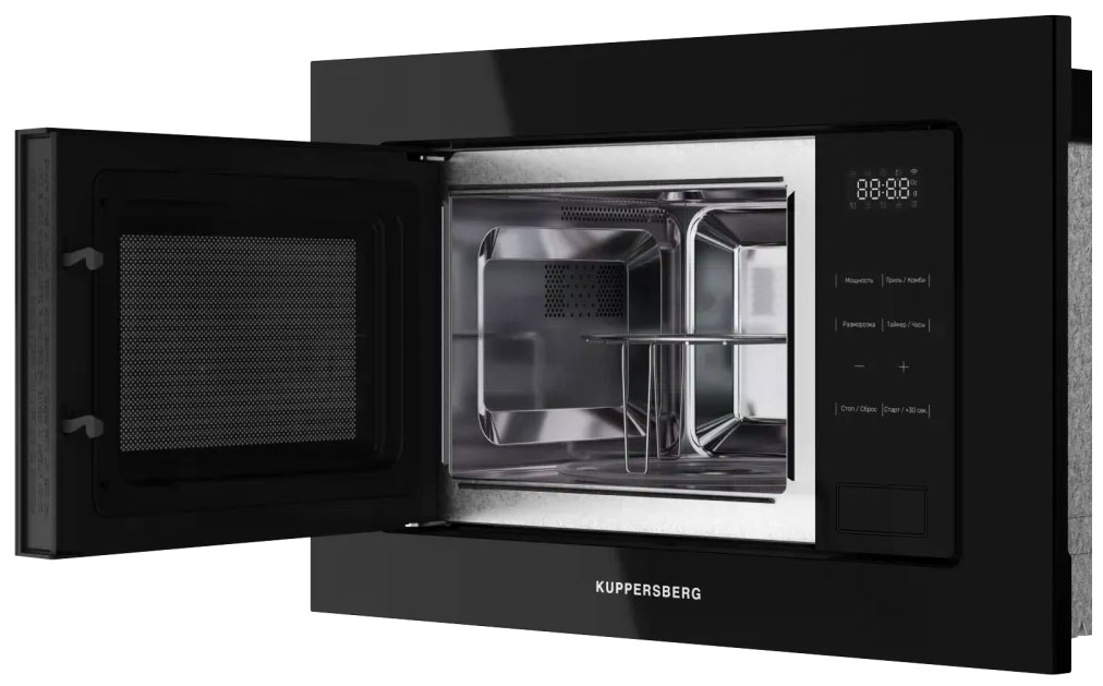 Встраиваемая микроволновая печь Kuppersberg HMW 626 B - фото 3