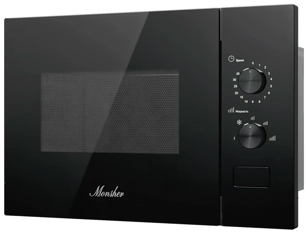 Встраиваемая микроволновая печь Monsher MMH 1015 Noir - фото 3