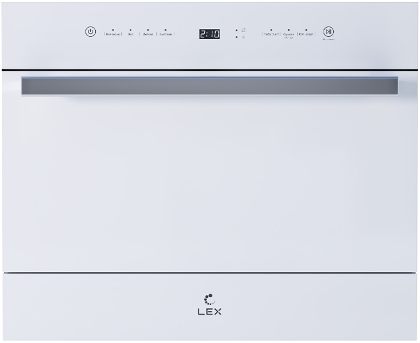 Настольная посудомоечная машина LEX DW4541WH Compaсt