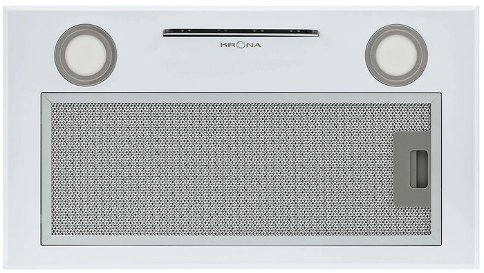 Полновстраиваемая вытяжка Krona Ameli 600 white S - фото 3