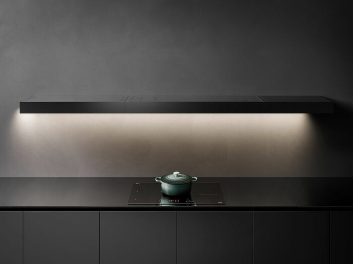 Подвесная вытяжка Falmec SHELF 120 NERO (режим рециркуляции) - фото 6